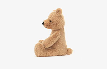 Jellycat Rufus Bear soft toy by Selfridge