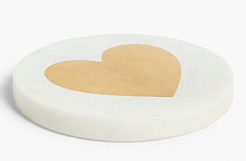 Heart Marble Coaster by John Lewis - £8.