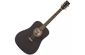 ENCORE EW100BK Acoustic Guitar - Black